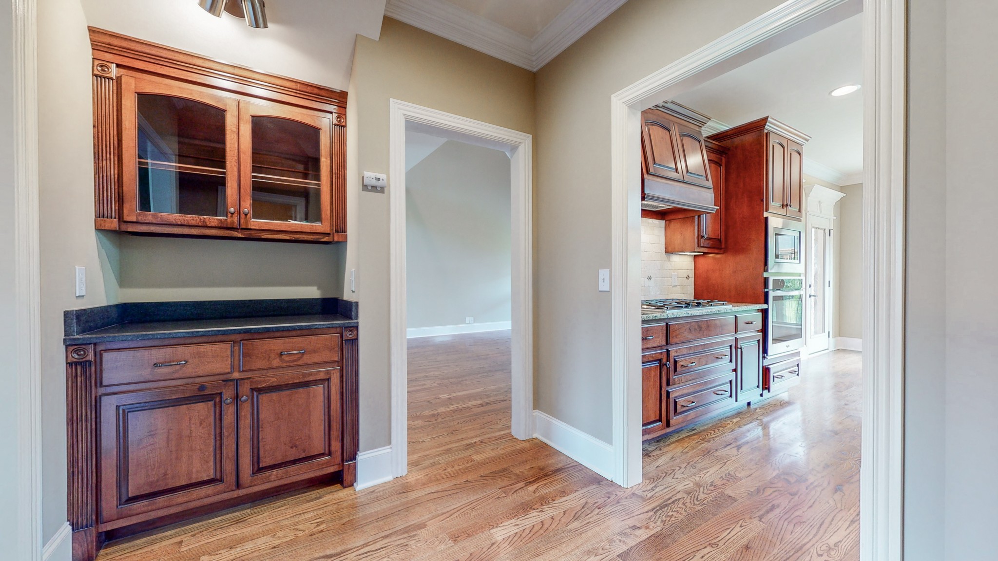 701 Stone Mill Circle Murfreesboro, TN 37130 - Photo 25 of 42 a view of kitchen with stainless steel appliances granite countertop cabinets and wooden floor