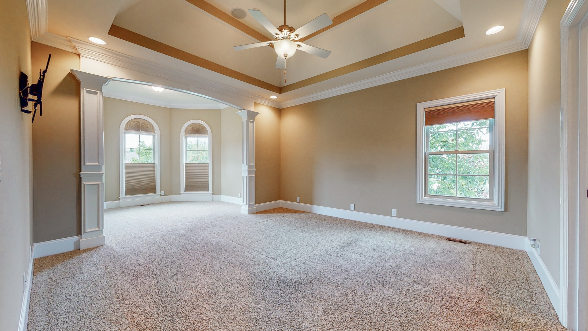 701 Stone Mill Circle Murfreesboro, TN 37130 - Photo 7 of 42 a view of a livingroom with a chandelier fan and windows