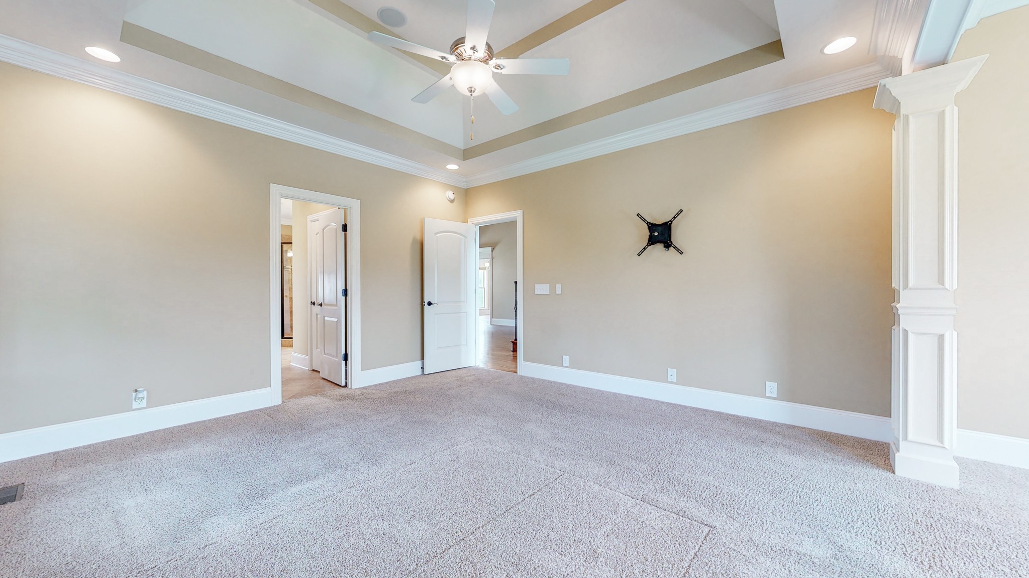 701 Stone Mill Circle Murfreesboro, TN 37130 - Photo 9 of 42 a view of an empty room with a ceiling fan
