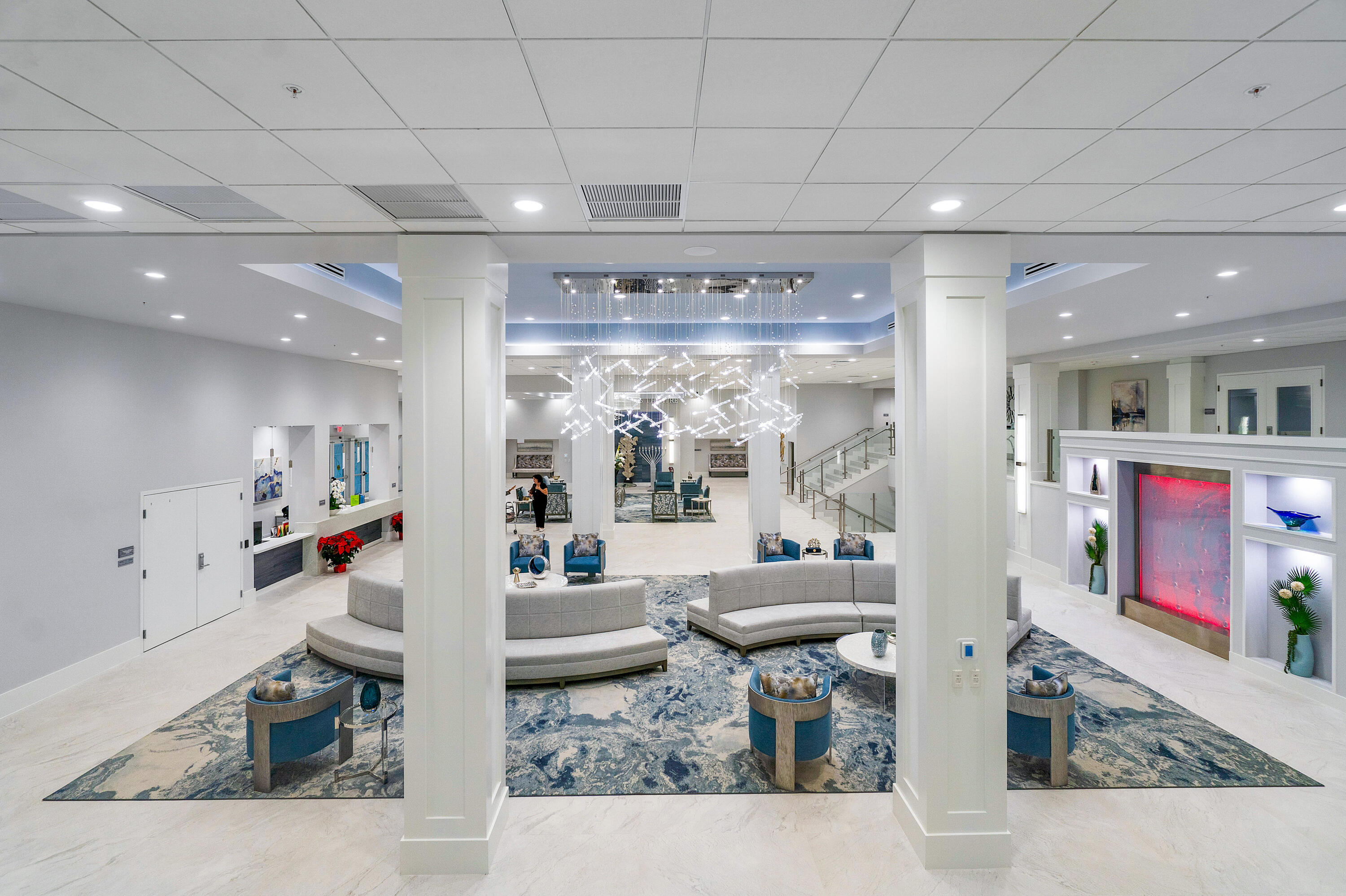6348 Pointe Pleasant Circle Delray Beach, FL 33484 - Photo 28 of 40 a living room with furniture and a large window