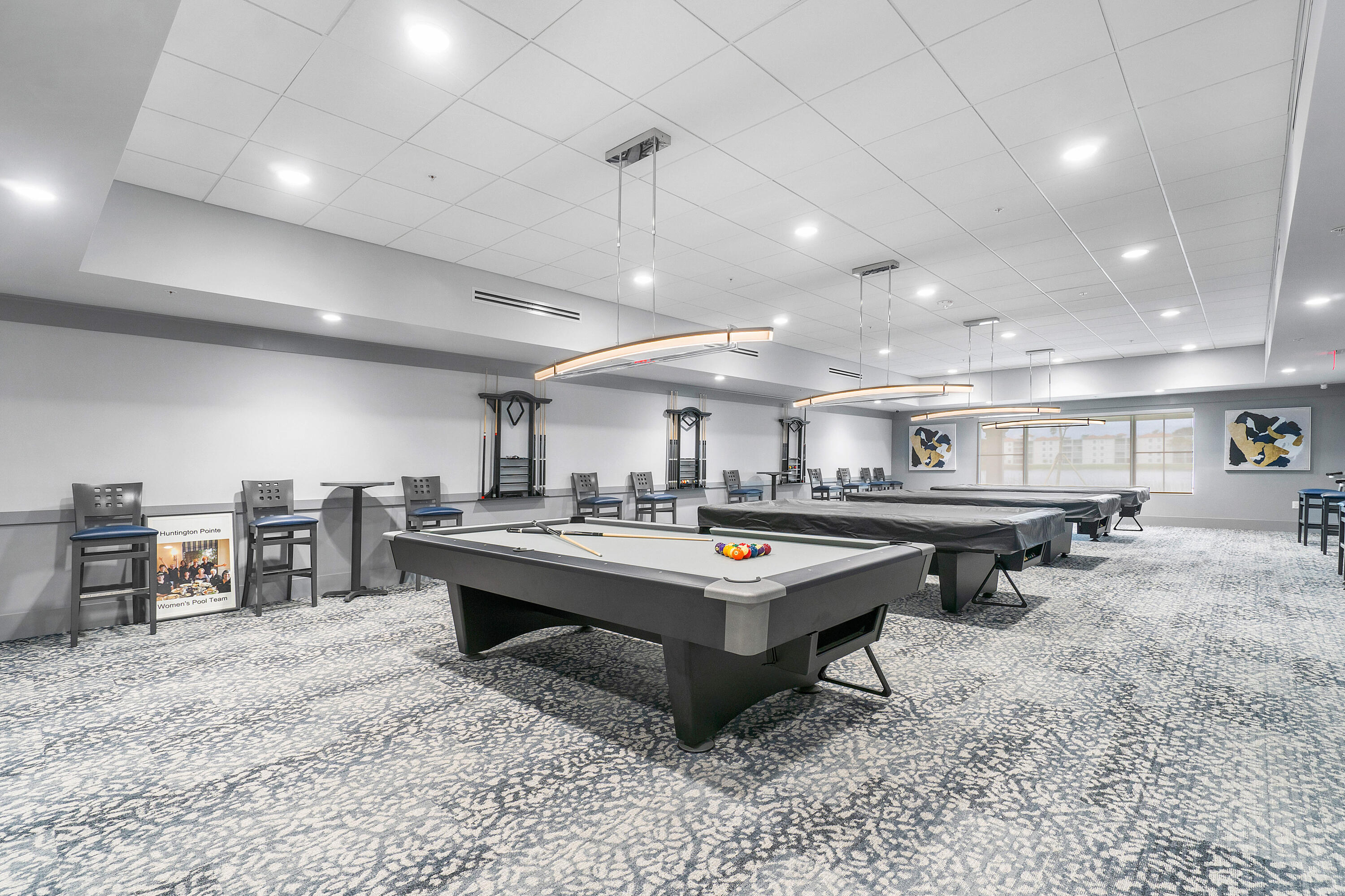 6348 Pointe Pleasant Circle Delray Beach, FL 33484 - Photo 33 of 40 a large dining hall with stainless steel appliances lots of counter space