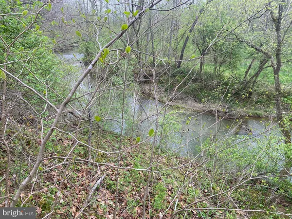 a backyard of a house with lots of green space and lake view