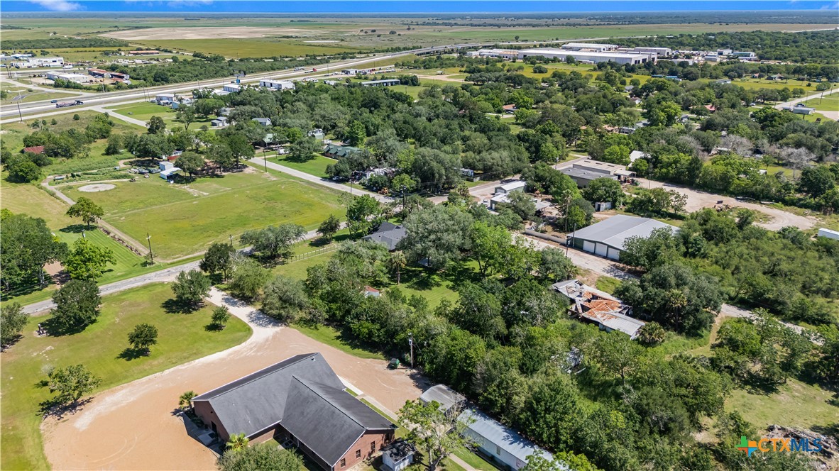 20 Hambleton Road Victoria, TX 77905 - Photo 44 of 48 an aerial view of a house with a yard