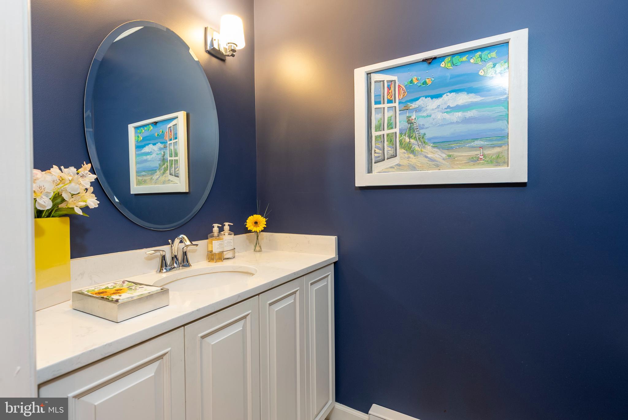 8001 Strauff Road, Unit 19 Baltimore, MD 21204 - Photo 24 of 54 Updated Main Level Powder Room