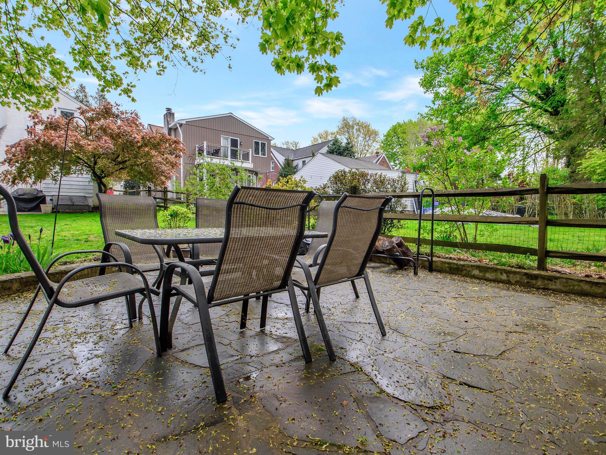 212 Valley View Road Media, PA 19063 - Photo 27 of 28 Back yard patio