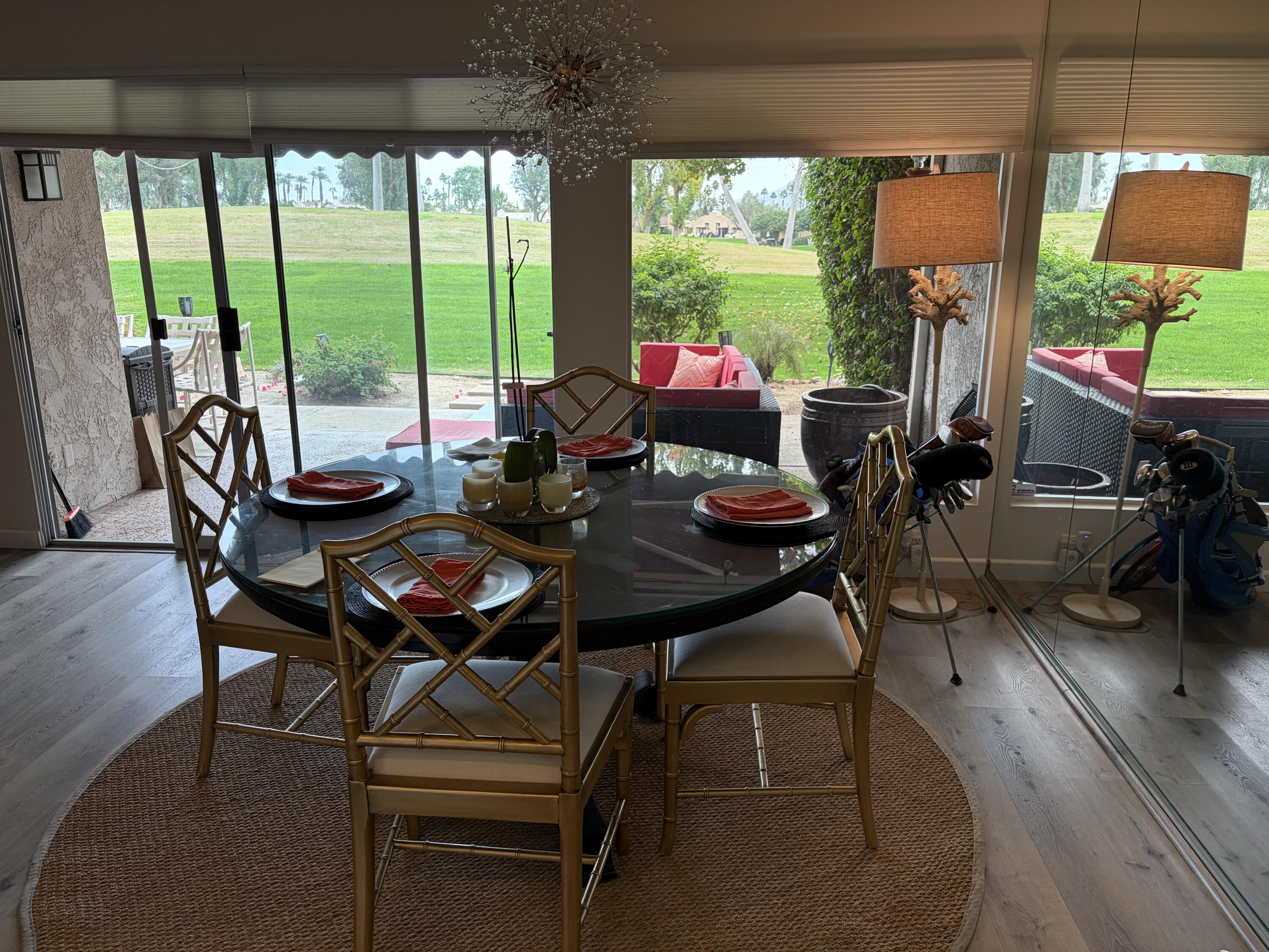 35082 Mission Hills Drive Rancho Mirage, CA 92270 - Photo 8 of 31 a view of a dining room with furniture window and outside view