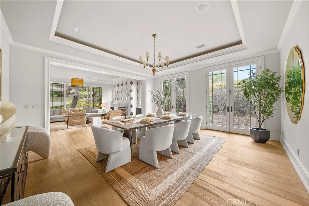 930 Fallen Leaf Road Arcadia, CA 91006 - Photo 20 of 63 a view of a dining room with furniture window and outside view