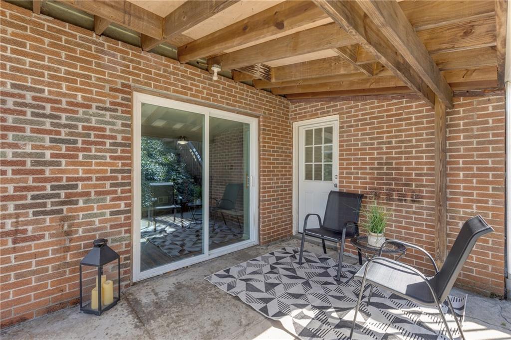 1406 Riverview Road Crescent, PA 15046 - Photo 27 of 40 Kick back and enjoy the sounds of nature on the back patio.