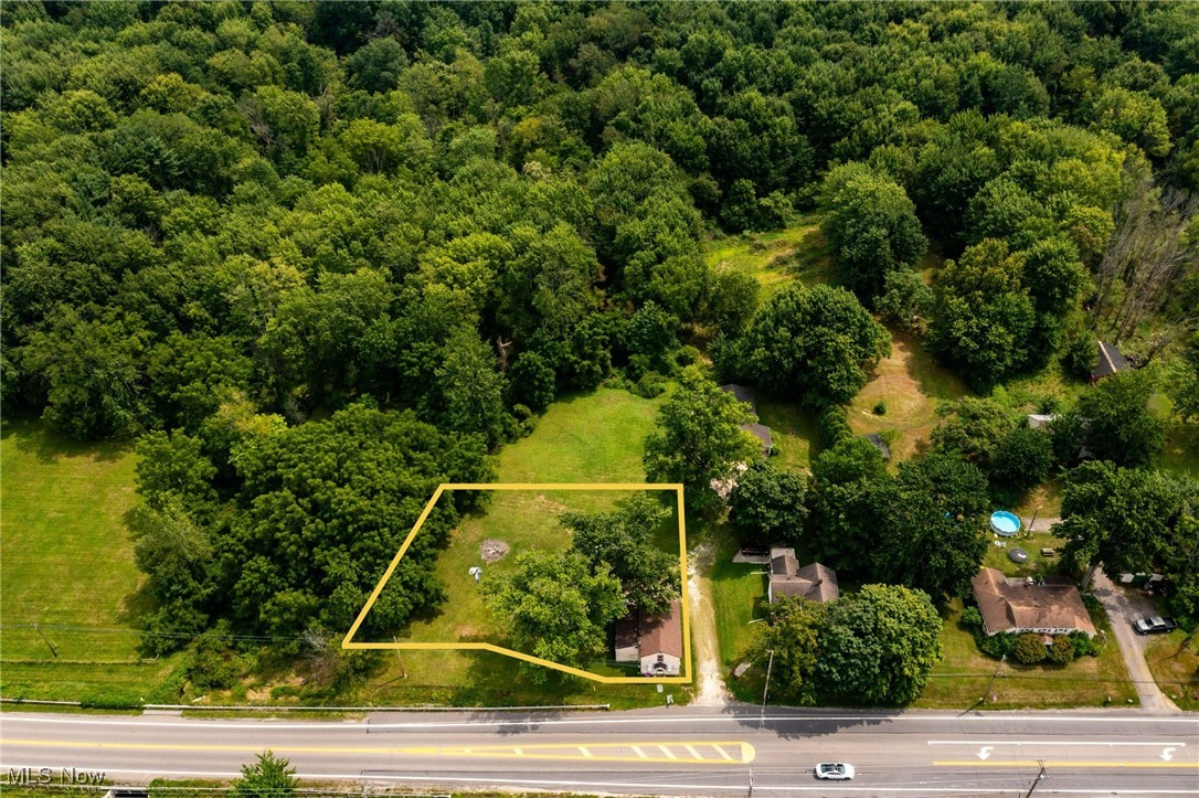 6283 Lafayette Road Medina, OH 44256 - Photo 8 of 8 Aerial view of property's location featuring property parcel outlined
