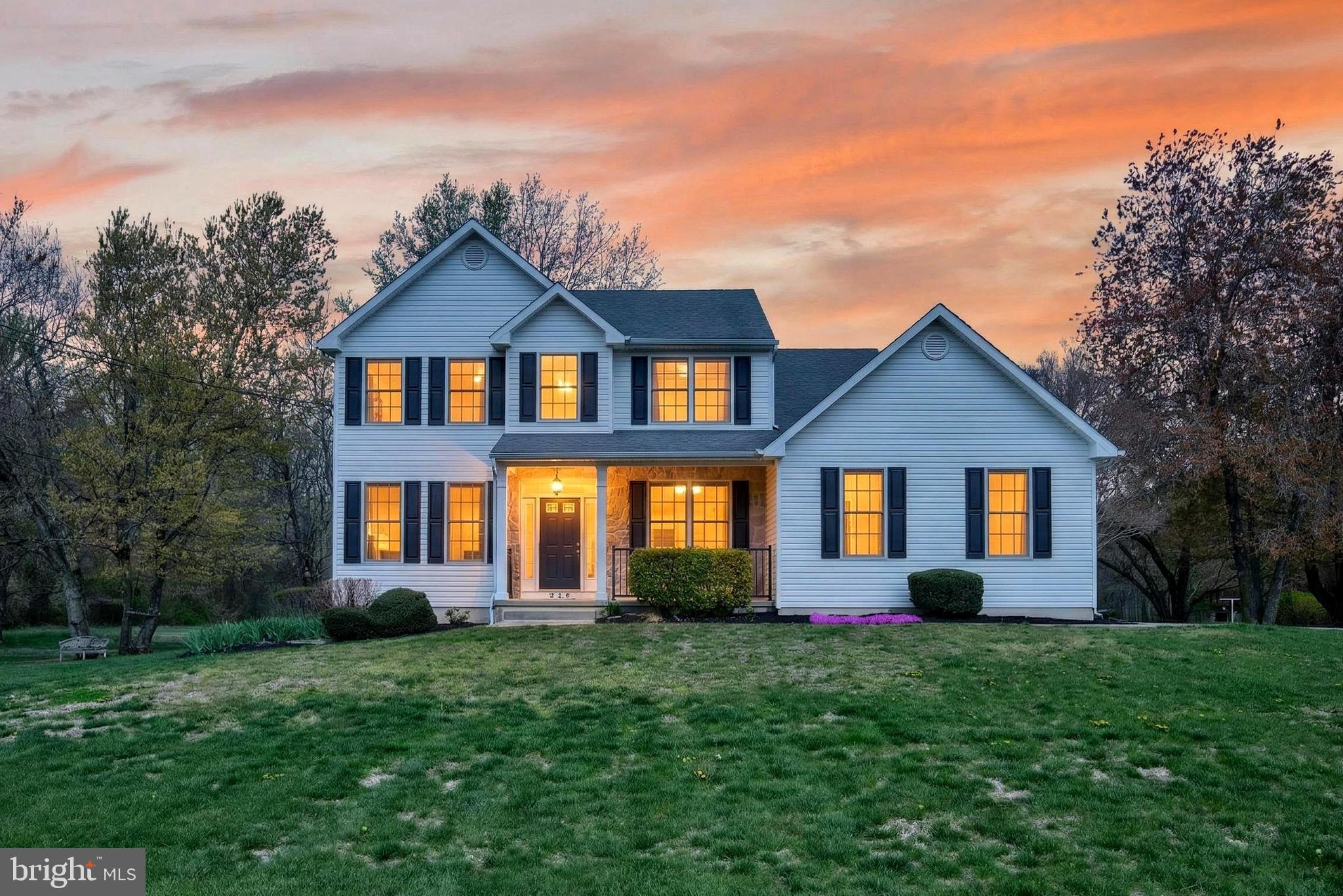 375 Friendship Road Clarksboro, NJ 08056 - Photo 2 of 59 Front of home at twilight