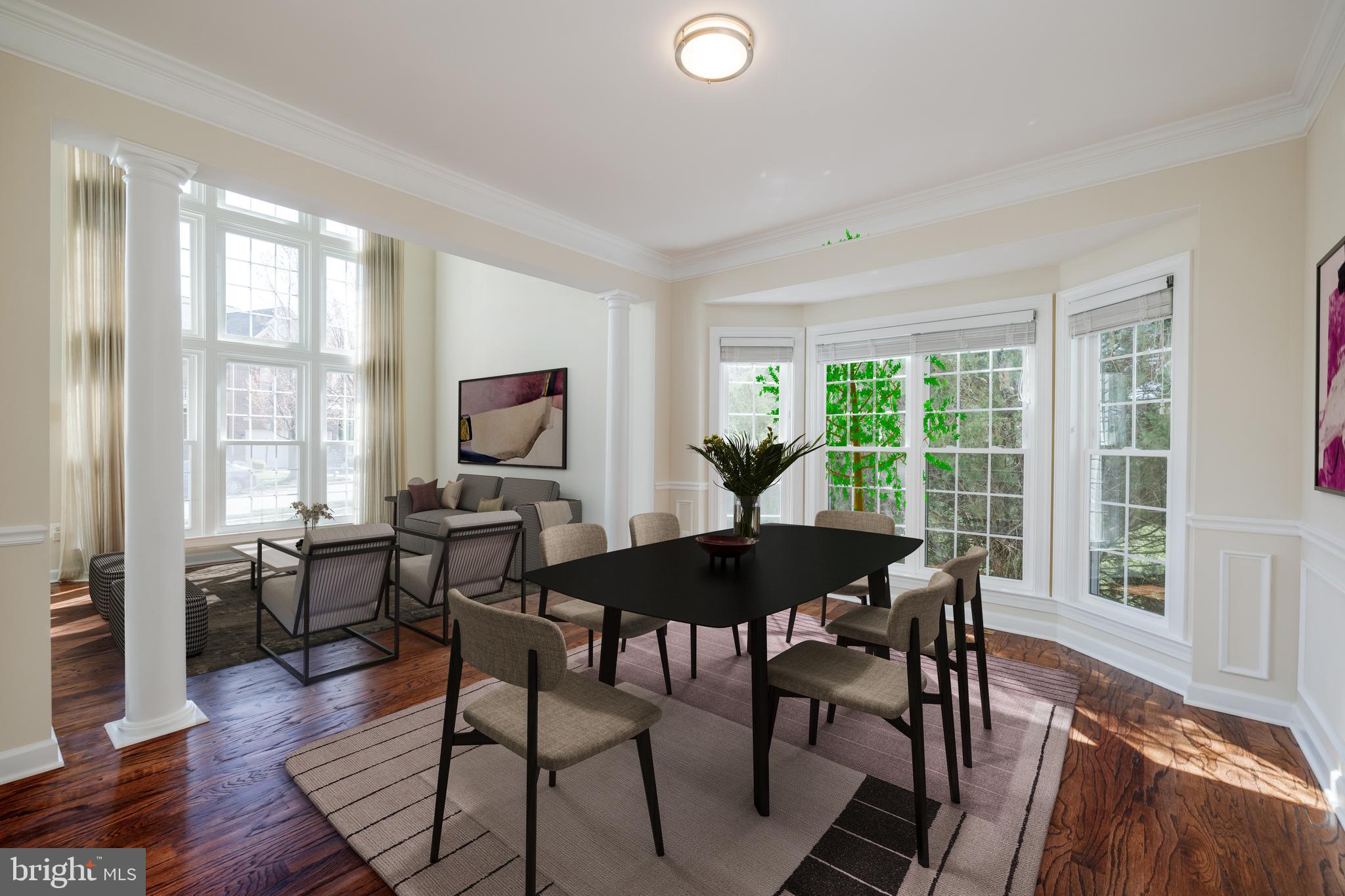 9084 Furey Road Lorton, VA 22079 - Photo 6 of 38 Dining - Living Rooms