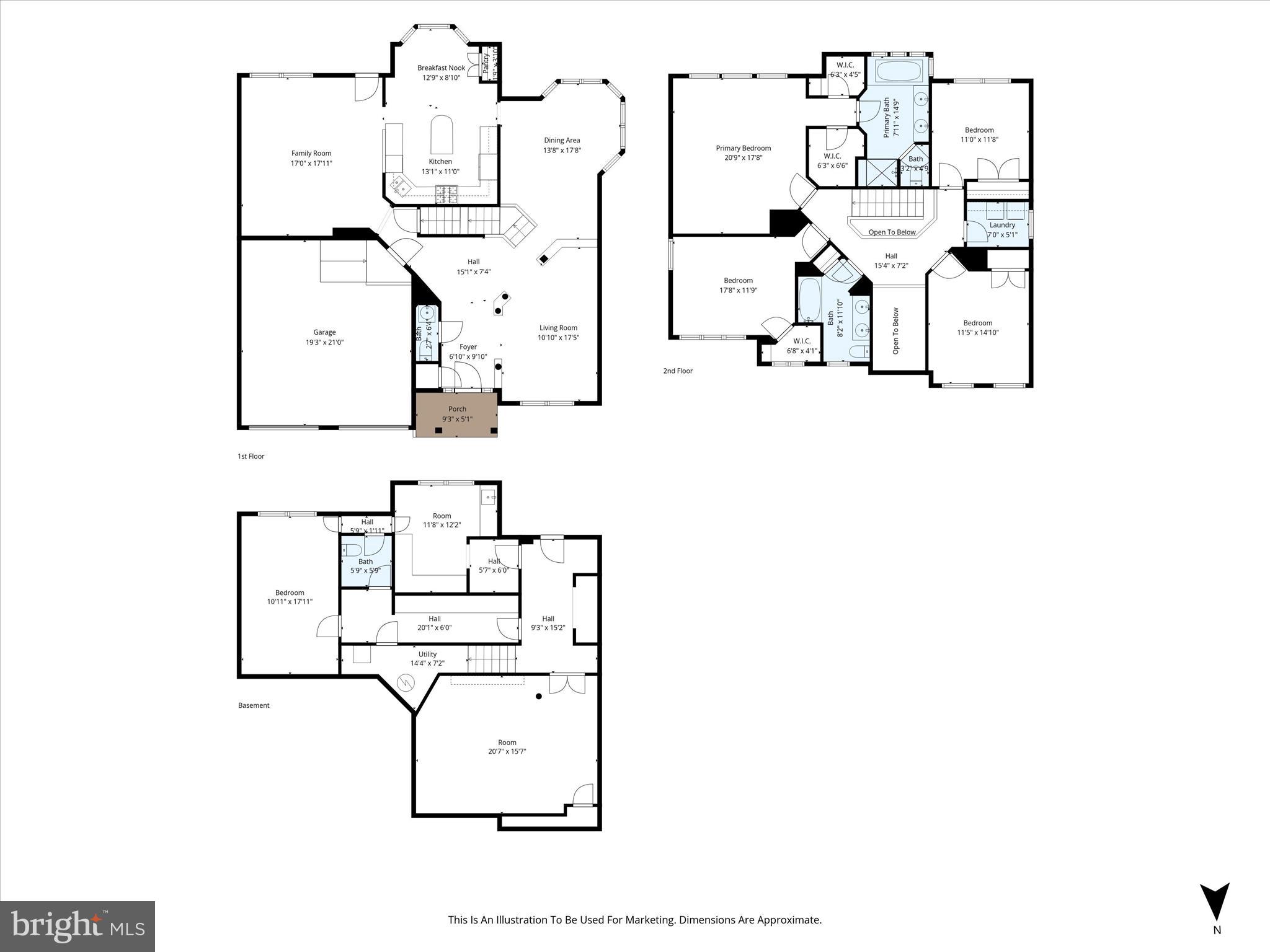 3583 Shandor Road Woodbridge, VA 22193 - Photo 71 of 73 Floorplan