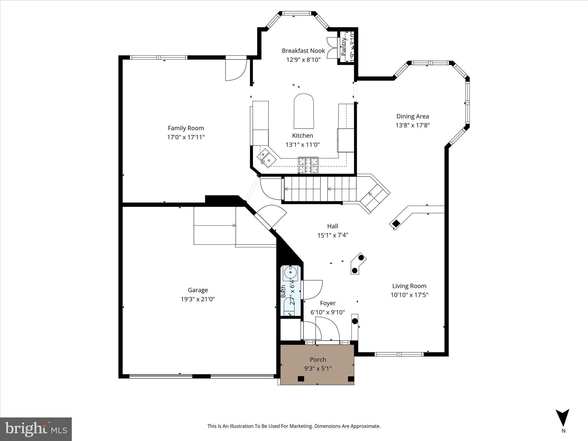 3583 Shandor Road Woodbridge, VA 22193 - Photo 73 of 73 Floorplan