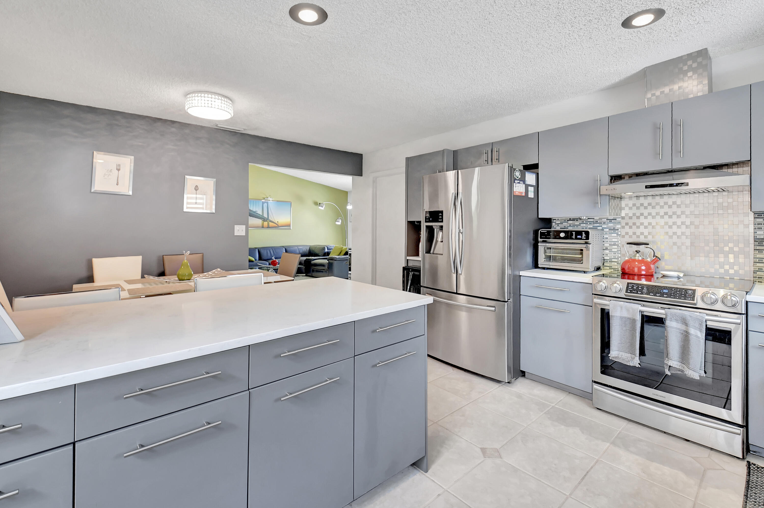 20979 Springs Terrace Boca Raton, FL 33428 - Photo 10 of 27 Kitchen into Living Area