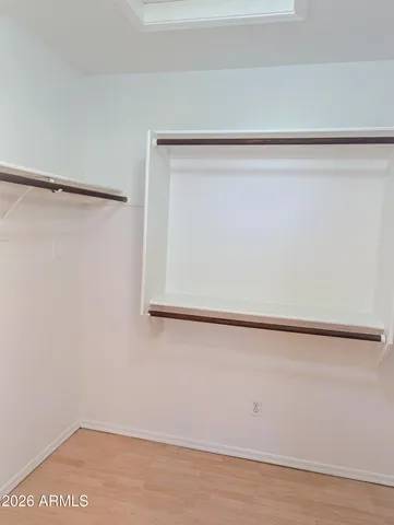 a view of a small space