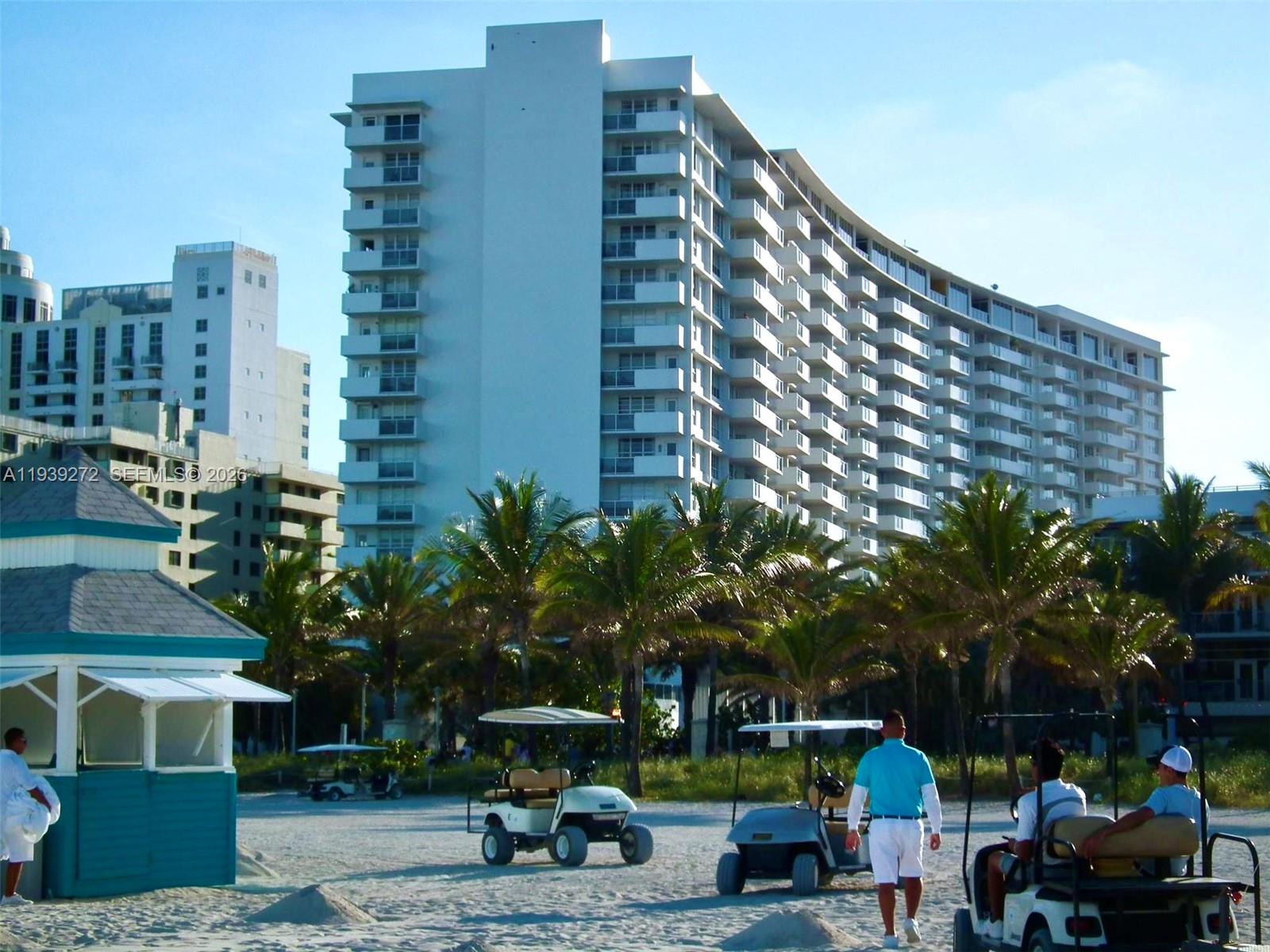 100 Lincoln Road, Unit 1230 Miami Beach, FL 33139 - Photo 40 of 44 a front view of a building with street view