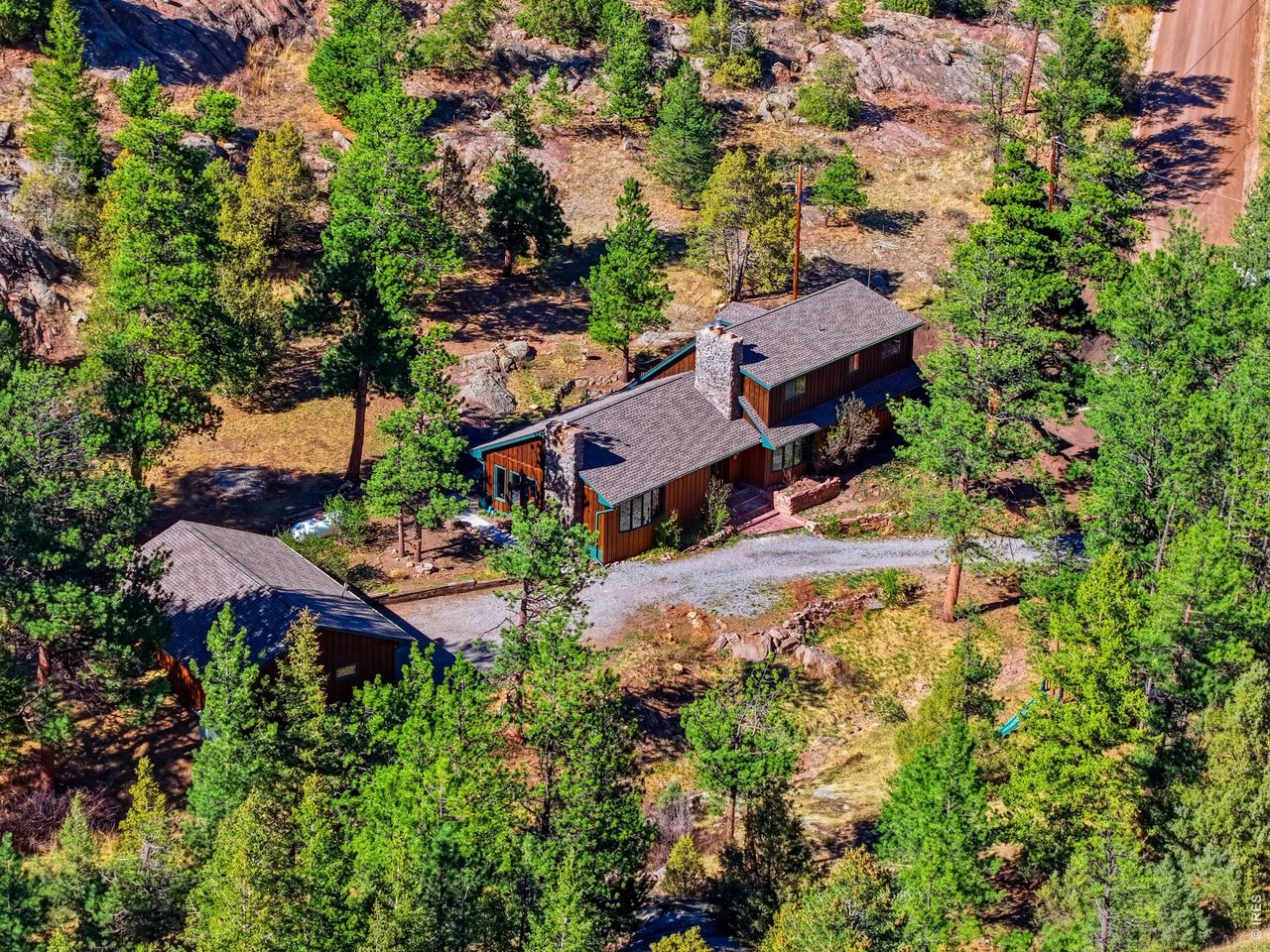 Welcome to your mountain retreat tucked into the pines on 2.5 private acres.