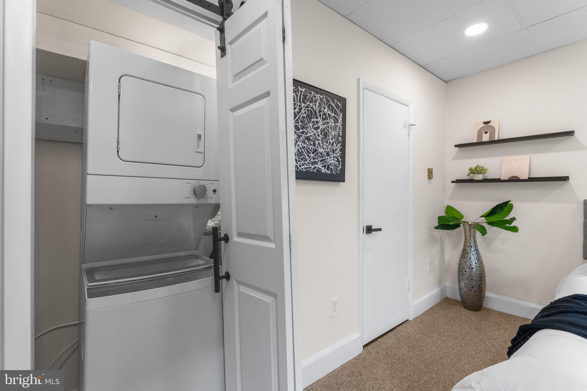 2002 17th Street Northwest, Unit 2 Washington, DC 20009 - Photo 24 of 38 Bedroom laundry area