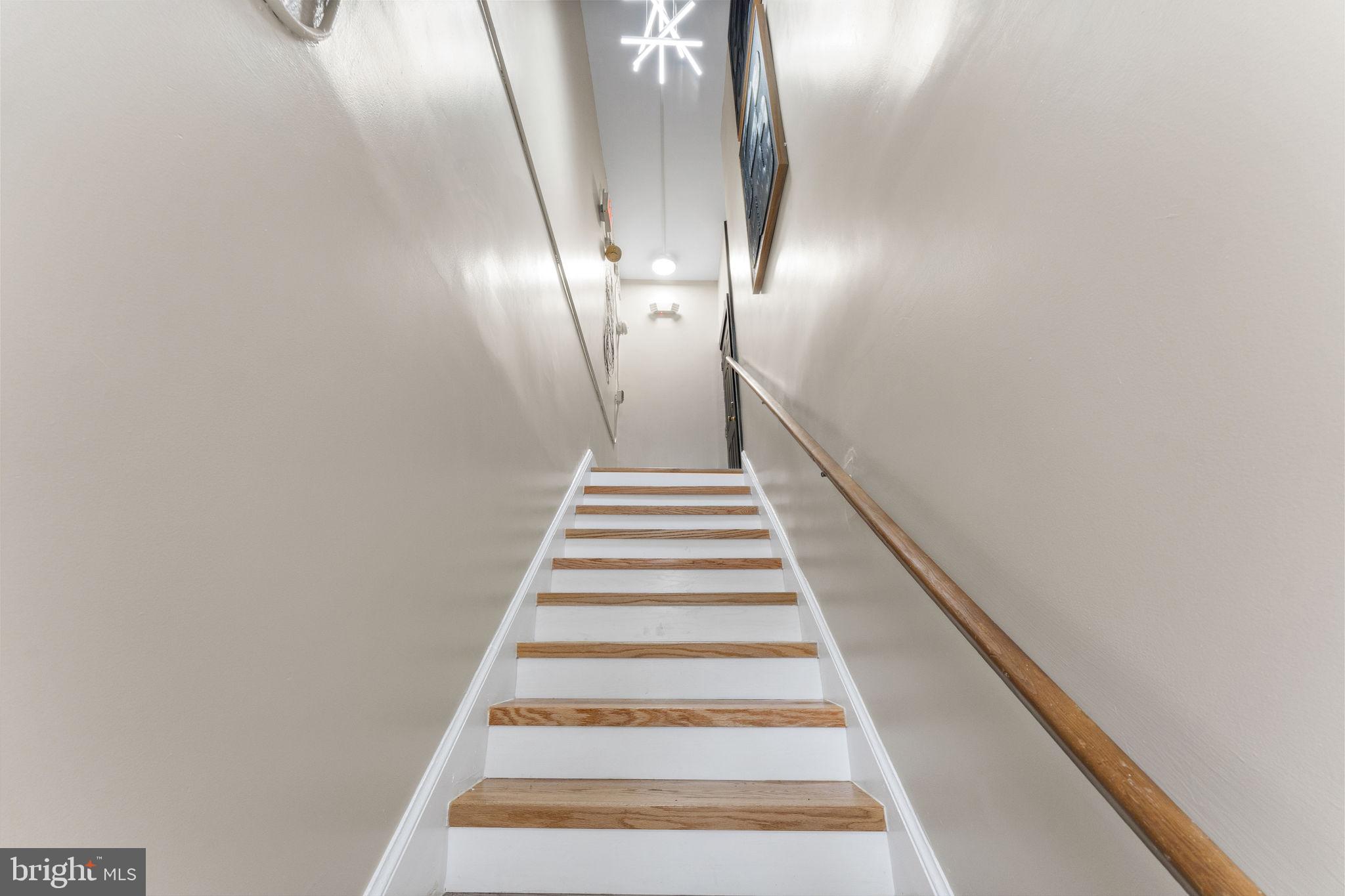 2002 17th Street Northwest, Unit 2 Washington, DC 20009 - Photo 6 of 38 Staircase to this fabulous unit