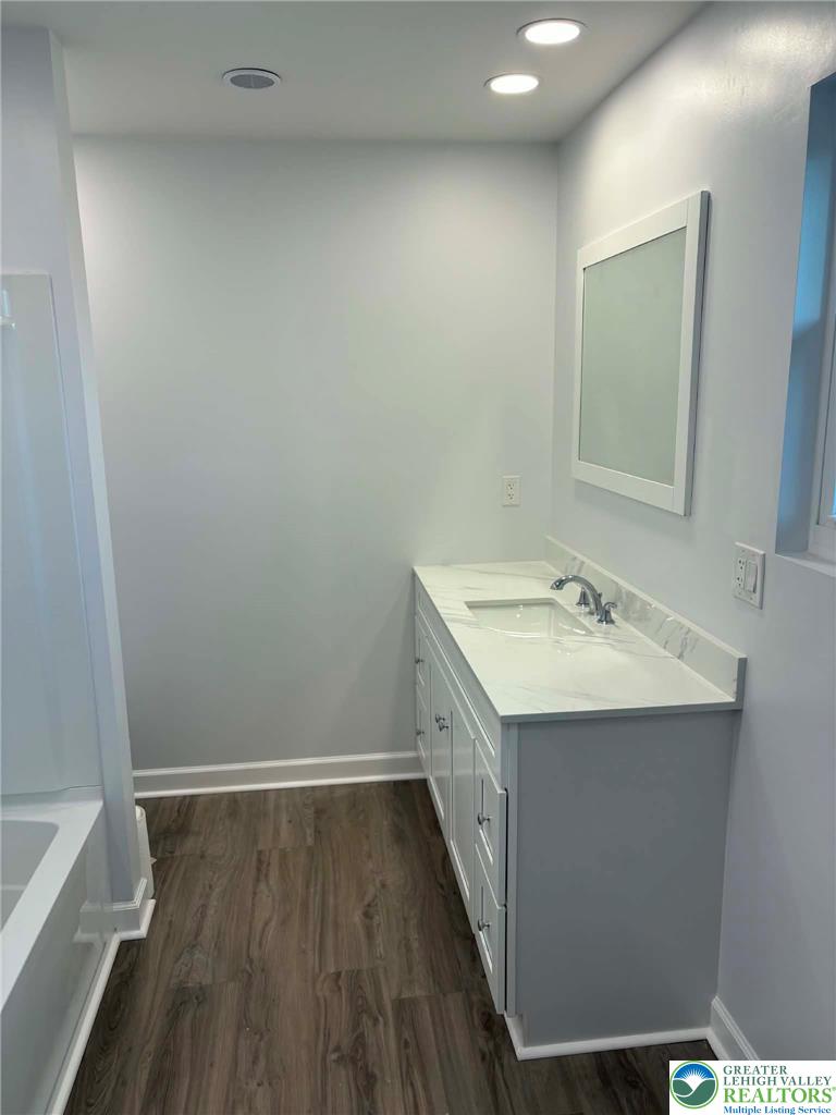 3957 Mountain Road Slatington, PA 18080 - Photo 14 of 33 a utility room with a sink and mirror