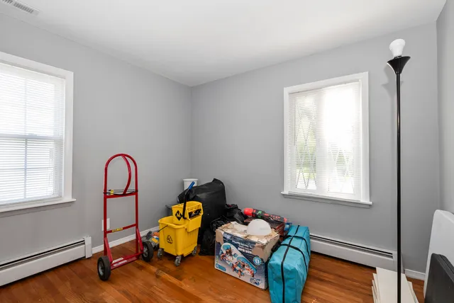 a workspace with a window