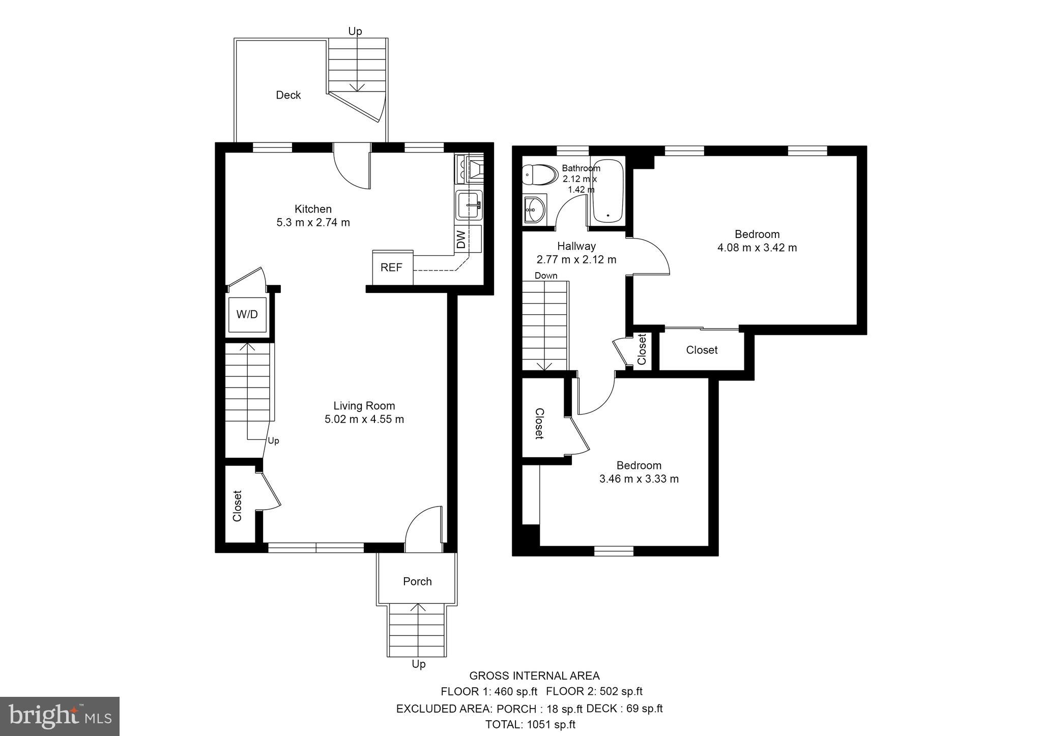 1400 South Edgewood Street, Unit 527 Arlington, VA 22204 - Photo 32 of 32 a picture of a bench in front of a door