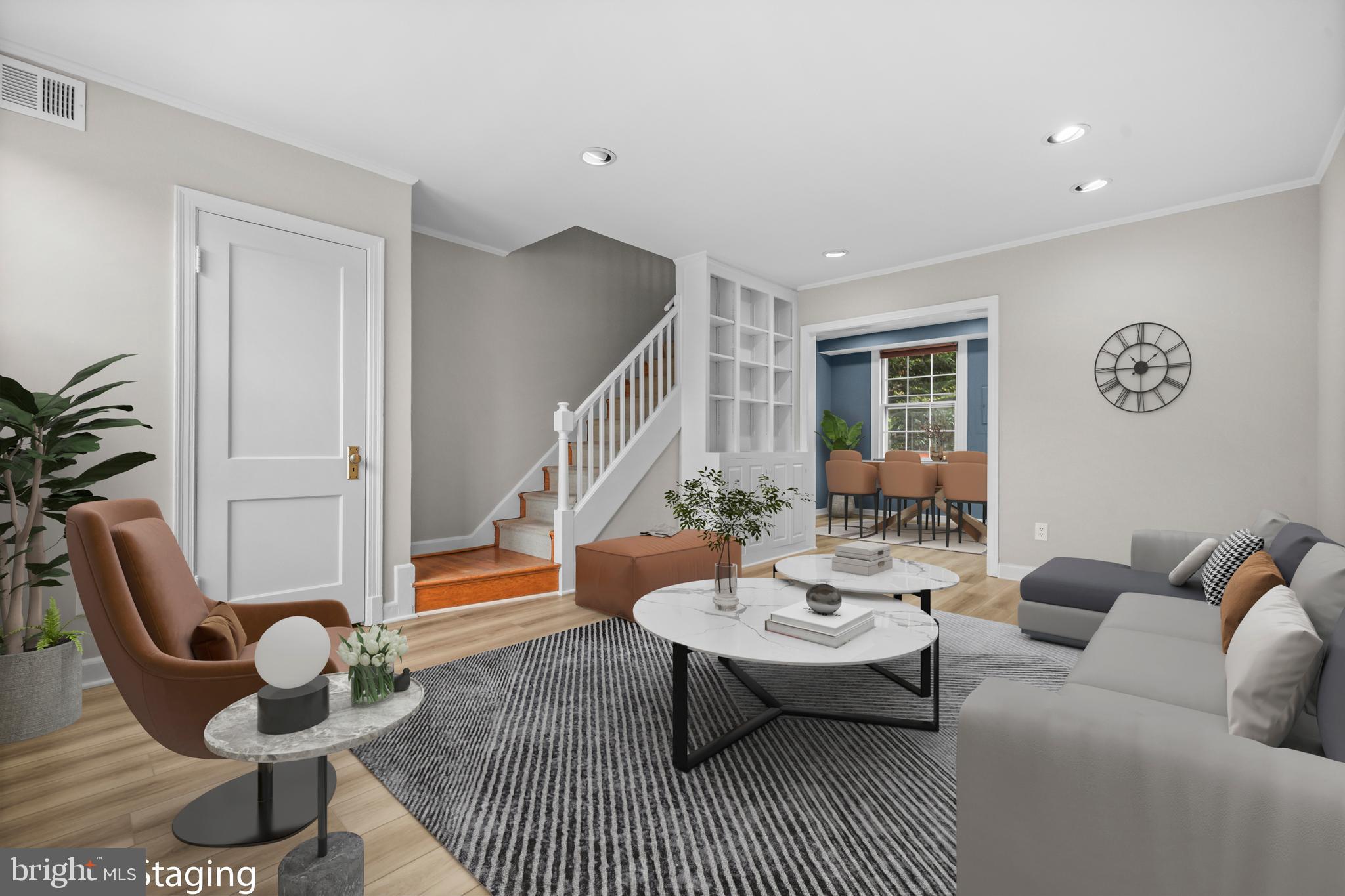 1400 South Edgewood Street, Unit 527 Arlington, VA 22204 - Photo 5 of 32 a living room with patio a couch and a potted plant