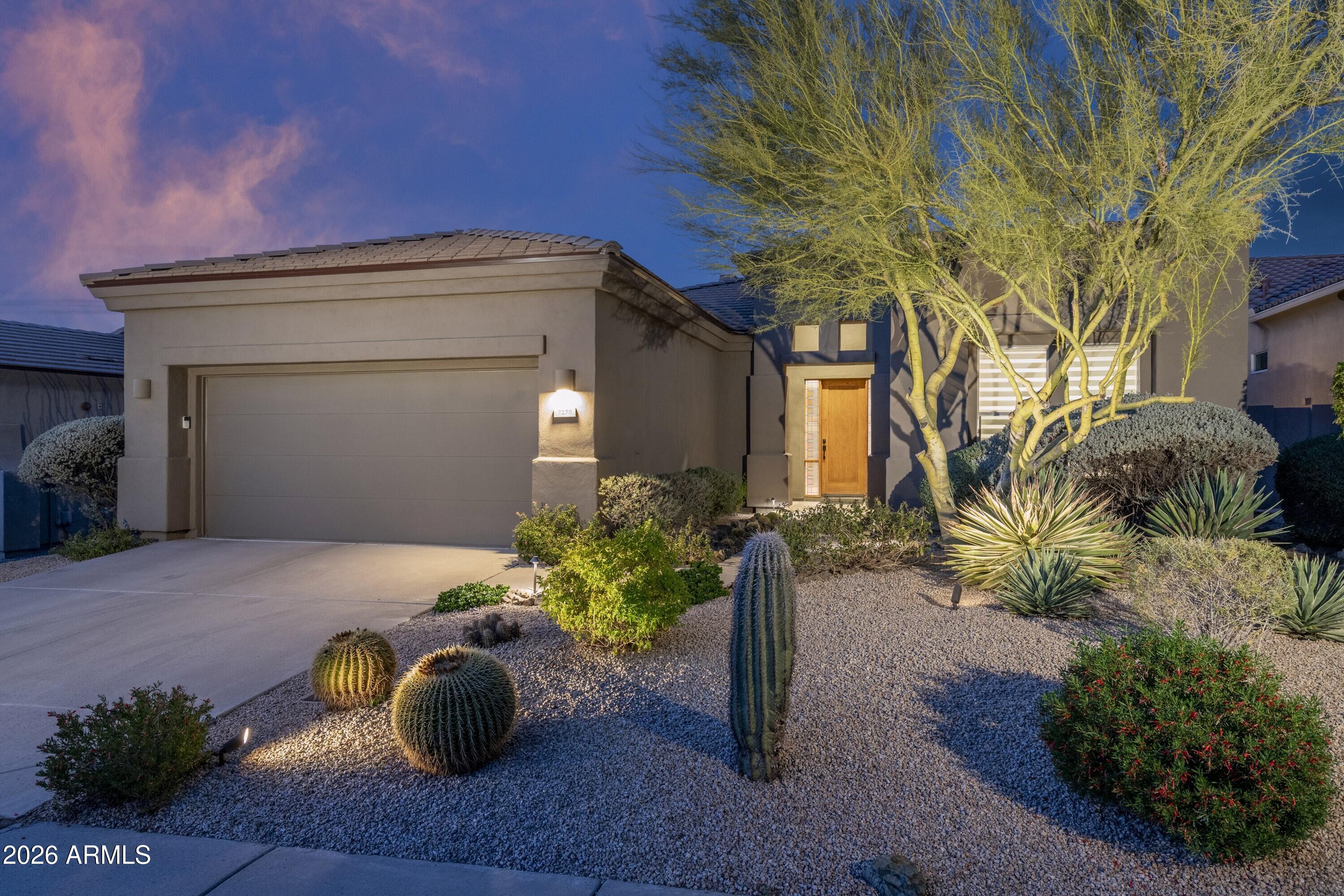 7278 East Eagle Feather Road Scottsdale, AZ 85266 - Photo 5 of 45 Curb Appeal w Desert Landscaping