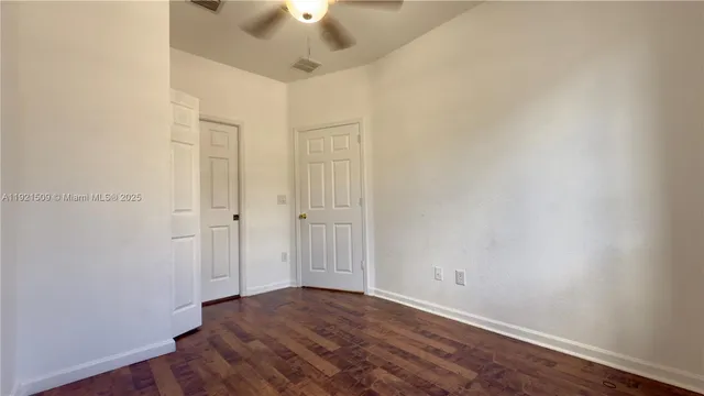 wooden floor in an empty room
