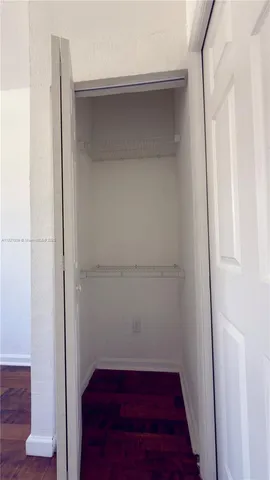 a view of walk in closet