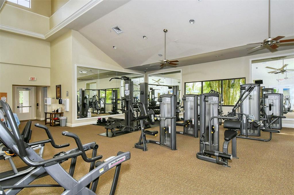 1721 Hyssop Loop North Port, FL 34289 - Photo 64 of 70 a view of a room with gym equipment