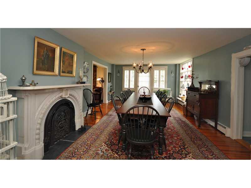 7 Maple Road Warren, RI 02885 - Photo 11 of 25 Dining Room. Elegant formal dining, period fireplace, wood floors...