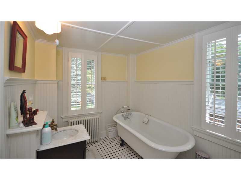 7 Maple Road Warren, RI 02885 - Photo 19 of 25 Bathroom. Adorable guest bathrm, new, but vintage look!
