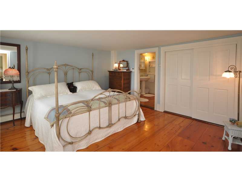 7 Maple Road Warren, RI 02885 - Photo 21 of 25 Master Bedroom. Spacious master, original floors, majestic waterviews!