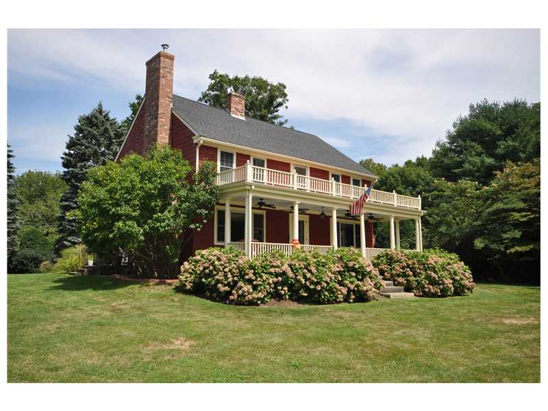 7 Maple Road Warren, RI 02885 - Photo 3 of 25 Exterior Front. Majestic setting, meticulously restored antique colonial