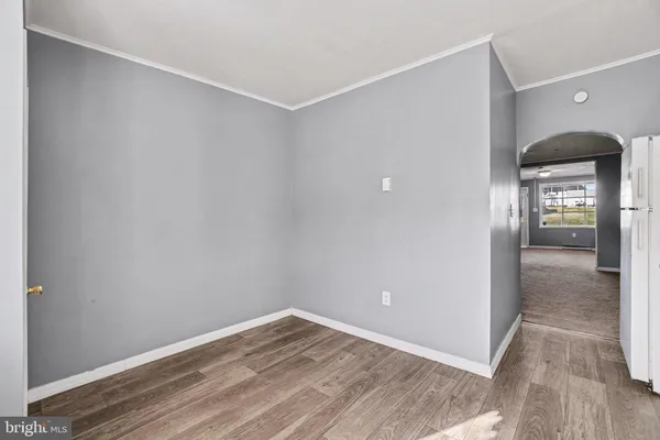 a view of empty room