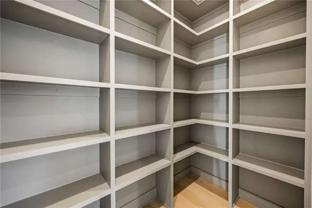 a view of walk in closet