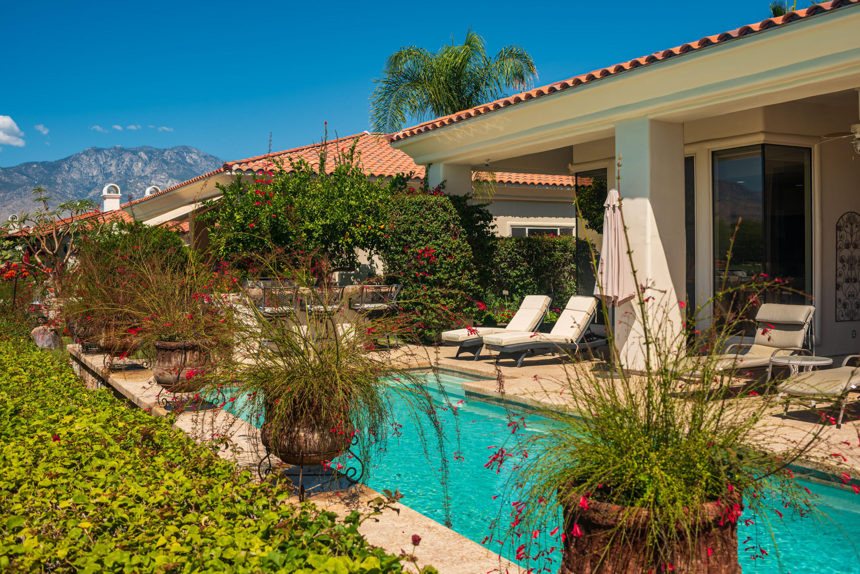 278 Loch Lomond Road Rancho Mirage, CA 92270 - Photo 44 of 49 a view of swimming pool with a patio