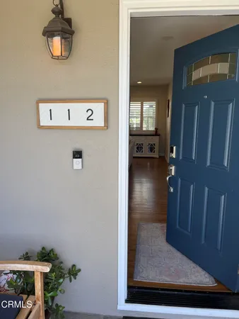 a view of a hallway with interior of the house
