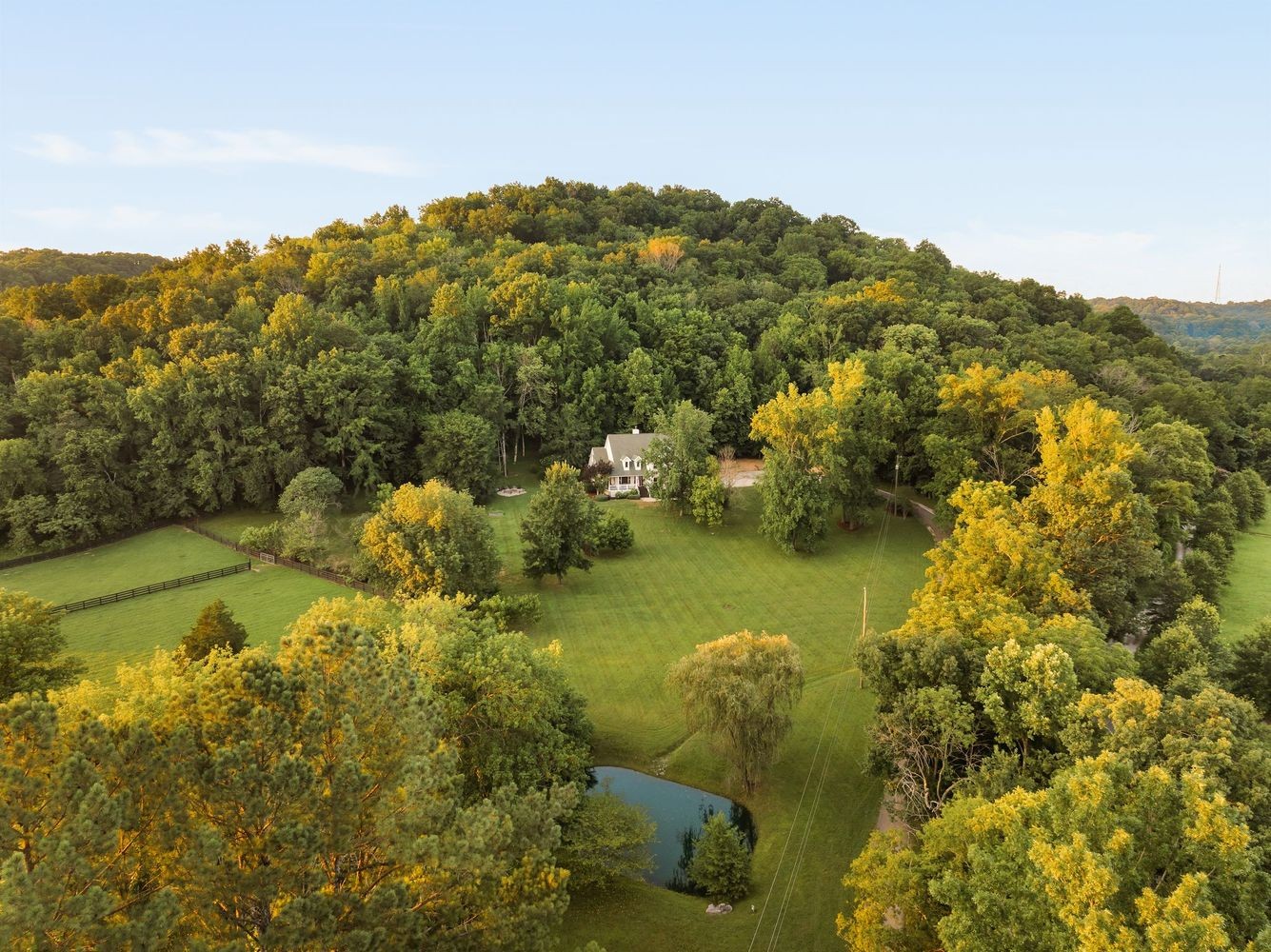 9581 South Harpeth Road Nashville, TN 37221 - Photo 51 of 55 a view of a lake with mountains in the background