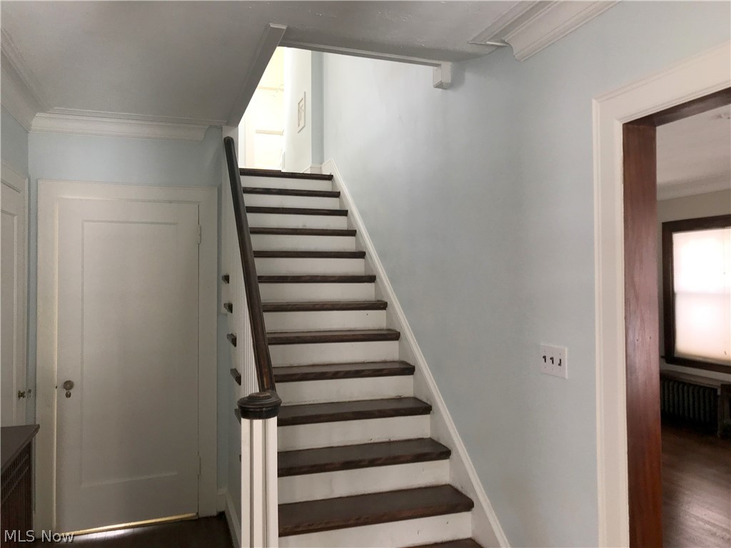 1504 Rydalmount Road Cleveland Heights, OH 44118 - Photo 14 of 32 Stairs refinished to the 2nd floor
