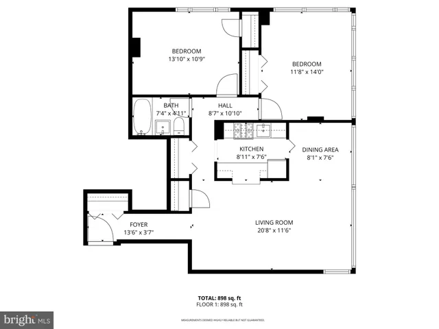 $529,000 | 2401 H Street Northwest, Unit 904, Washington, DC 20037