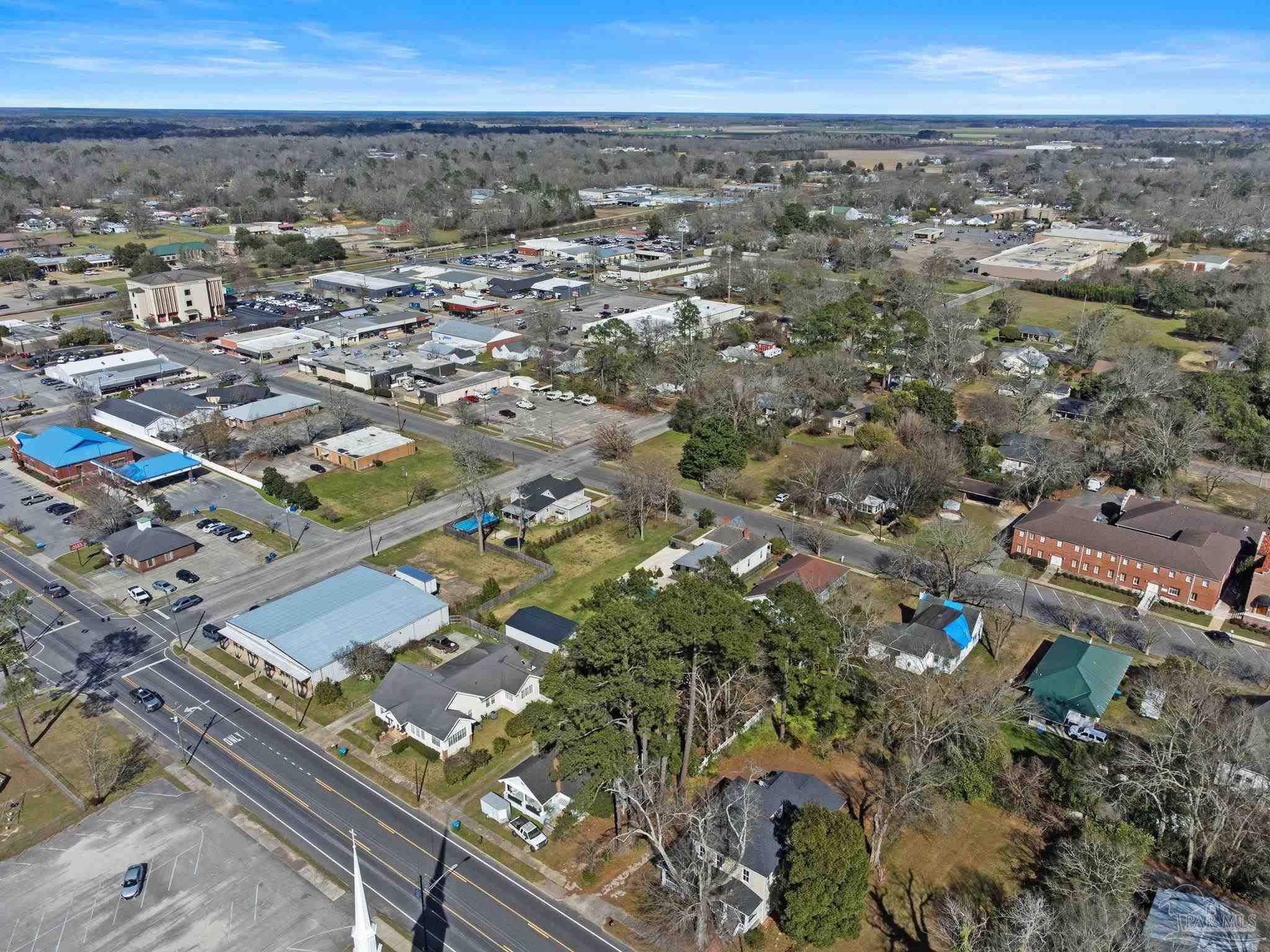 309 South Main Street Atmore, AL 36502 - Photo 45 of 47 an aerial view of multiple house