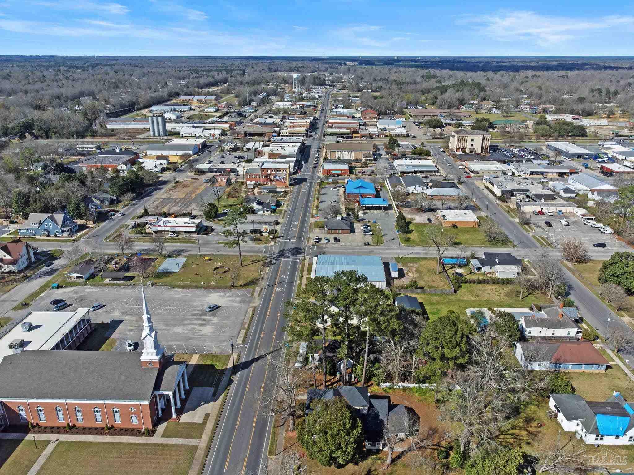 309 South Main Street Atmore, AL 36502 - Photo 46 of 47 an aerial view of multiple house