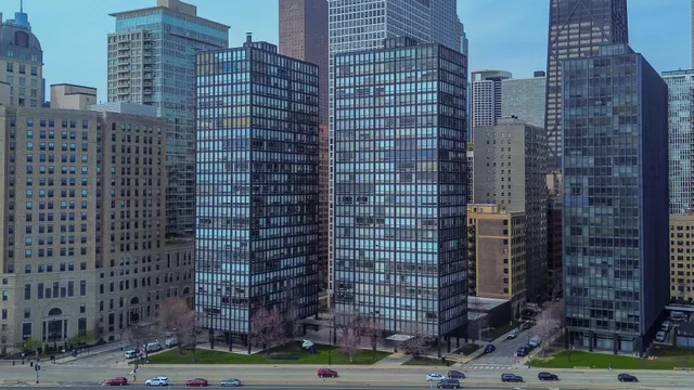 a brick building with a yard