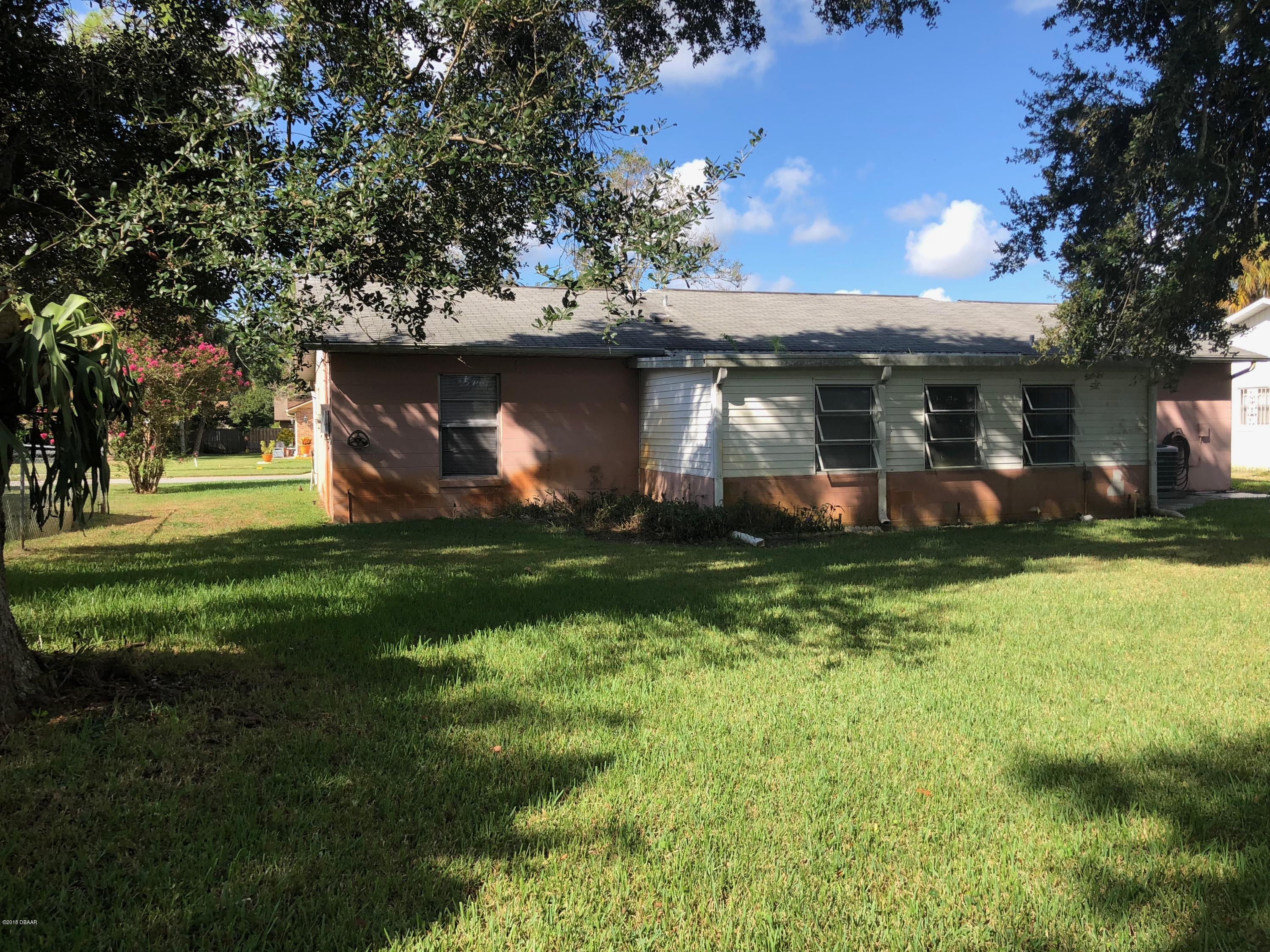 1237 Mardrake Road Daytona Beach, FL 32114 - Photo 10 of 10 Back Yard View