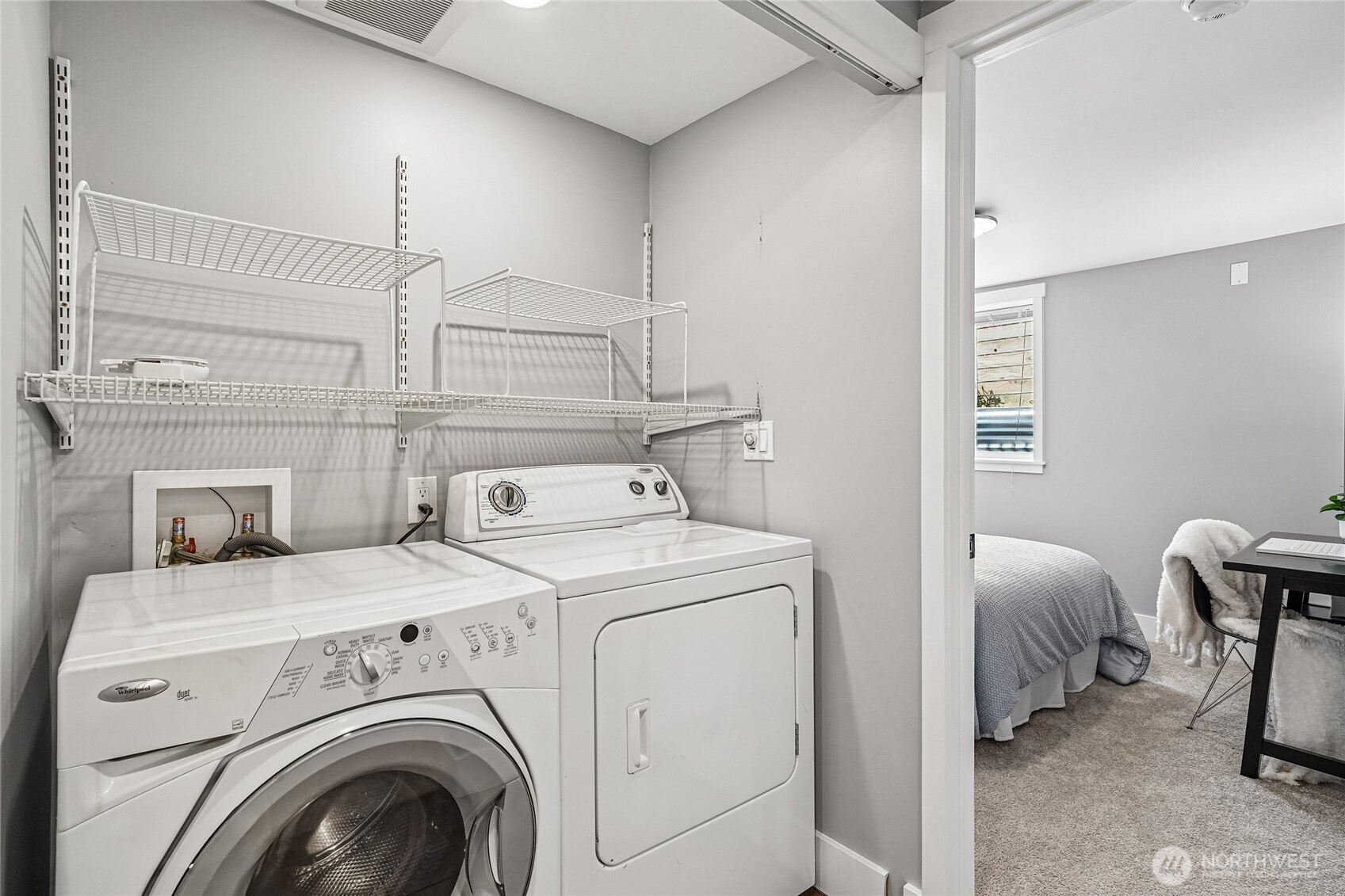 7313 25th Avenue Northwest Seattle, WA 98117 - Photo 24 of 40 a utility room with dryer and washer