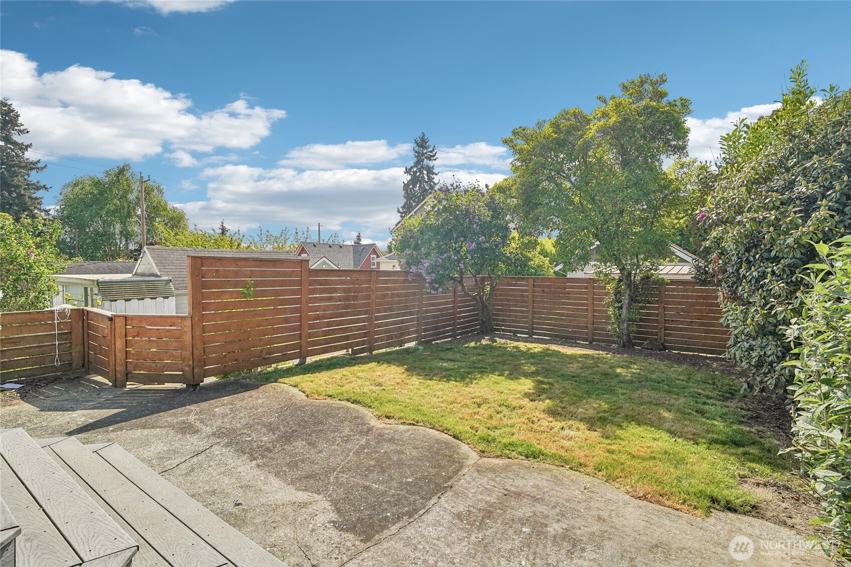 7313 25th Avenue Northwest Seattle, WA 98117 - Photo 32 of 40 a view of a backyard