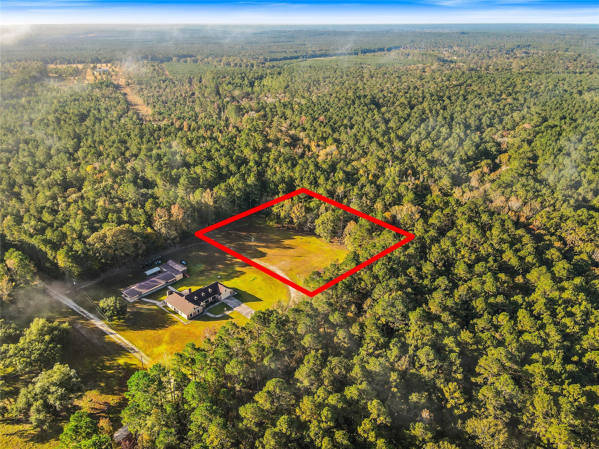 Tbd Jordan Road Point Blank, TX 77364 - Photo 2 of 7 a view of a yard