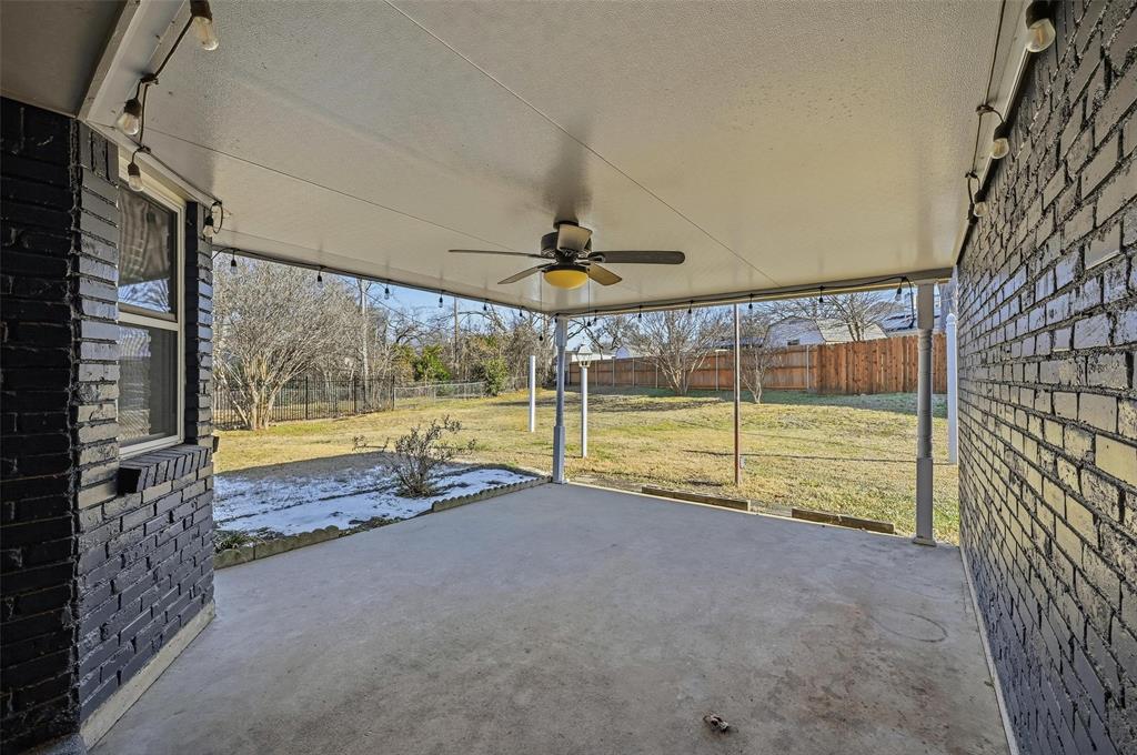1164 Valley View Drive Hurst, TX 76053 - Photo 19 of 21 Cover back patio perfect for outdoor entertaining